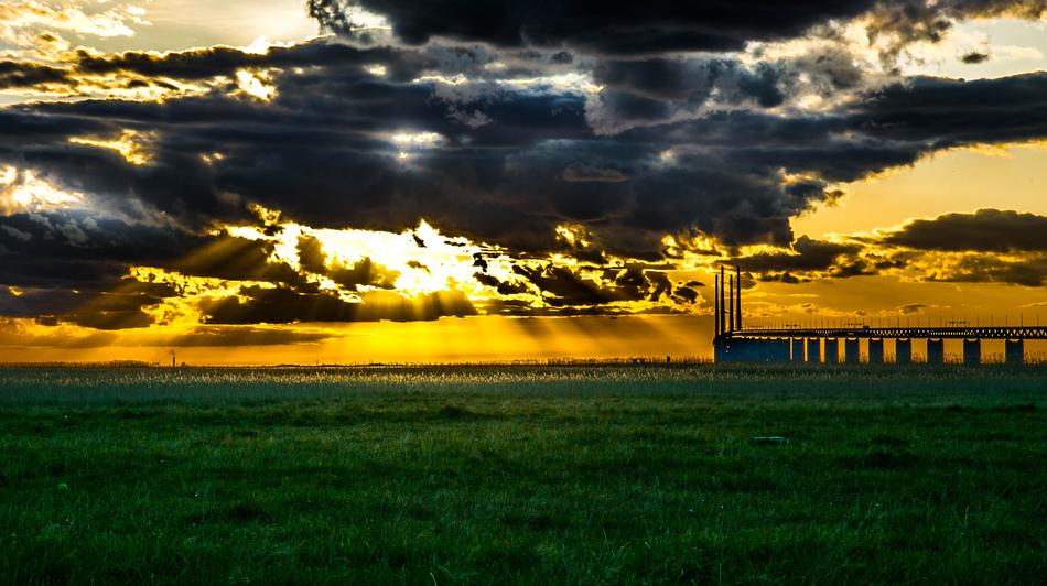 Nature Panoramic Sunset