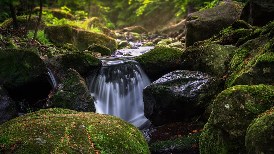 Waterfall Waters River