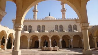 big beautiful mosque view