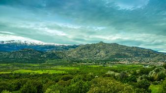Panoramic Nature Landscape