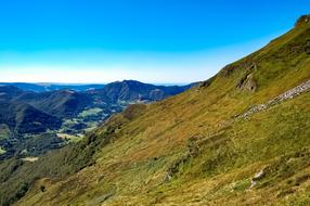Auvergne Cantal Mountain
