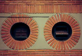 brick windows Architecture Wall