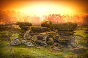 Rocks Outcrop Landscape