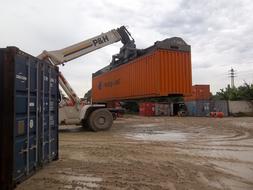 Containers at Port Industry