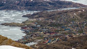 Village Houses Colourful