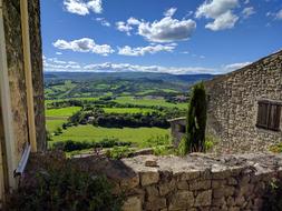 France Village Clouds