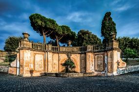 Fountain Frascati Italy