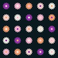 flower background modern desktop