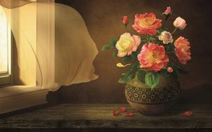 Flower Vase Ornament Still