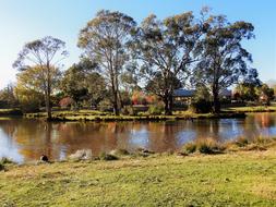 Lake Landscape Reflection