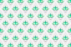 plant pattern green leaf flora