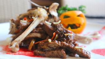 meat and bones