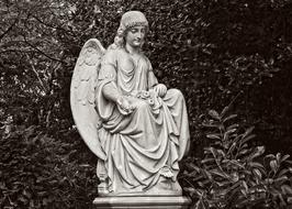 Sculpture Angel Cemetery