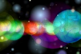 bokeh background light reflections