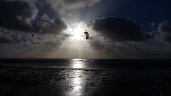 Sunset Sea Sun