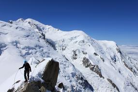 Icecap Mountain Top Peaks