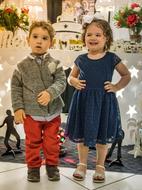 Children Girl Boy at celebration