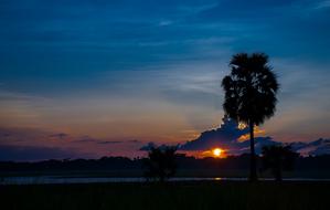 Landscape Sunset Evening