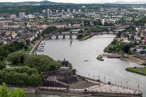 Koblenz German Corner Mosel