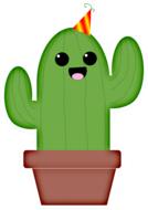 cactus cute kawaii party mexico
