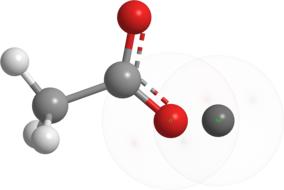 sodium acetate salt carboxylic 3d