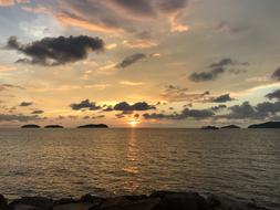 Sunset At Kota kinabalu