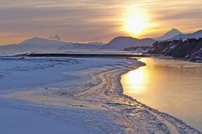 Sunset River Nature