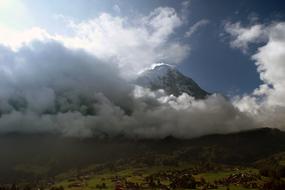 Panoramic Mountain Landscape