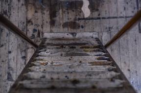 Old Wood Stairs