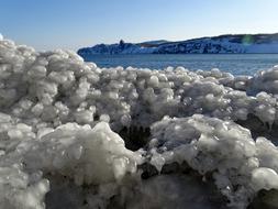 The Pacific Ocean Beach Icicles