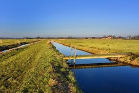 Waterway Meadow Footbridge