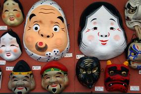 Masks Japanese Traditional