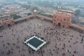 Jamamasjid Top-View Indian