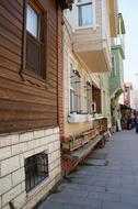 historical buildings in Kuzguncuk district, Istanbul, Turkey