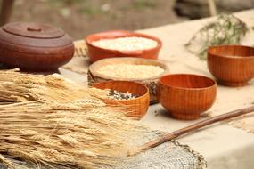 spices with wheat