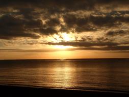 Sunset Devon Sea