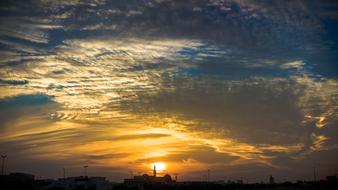 Sunset Clouds Sky