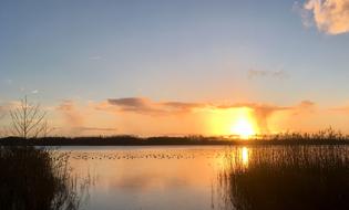 Sunset Dawn Body Of Water