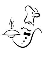 Cafe chef icon