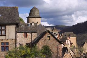 Conques Medieval Village