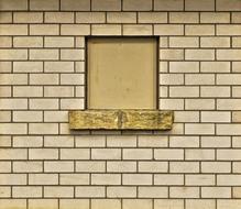 Sand-Lime Brick Window Facade