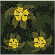 flower vector background