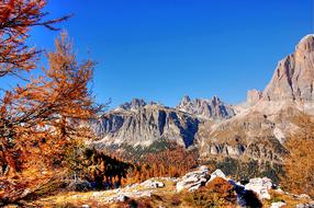 Dolomites Mountains Italy