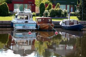 Boat Reflection Tourism
