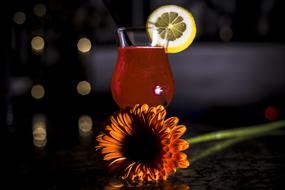 Glass Drink Background