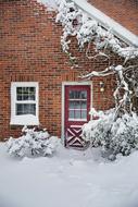 Winter Snow Window