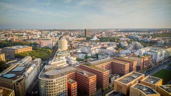 Berlin Skyline Potsdamer Platz Tv