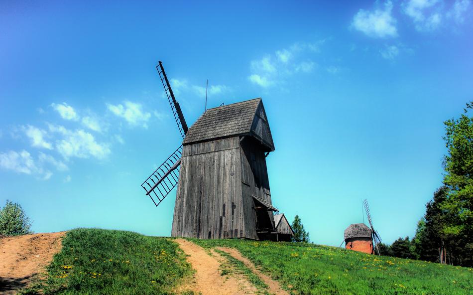 Windmill Farm Sky