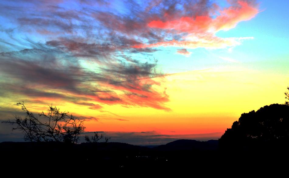 Nature Sunset Panoramic