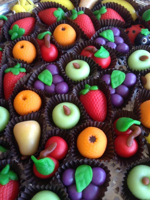 colored delicious sweets